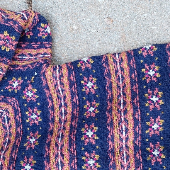 Faherty Highland Fair Isle Cardigan S - Picture 13 of 16